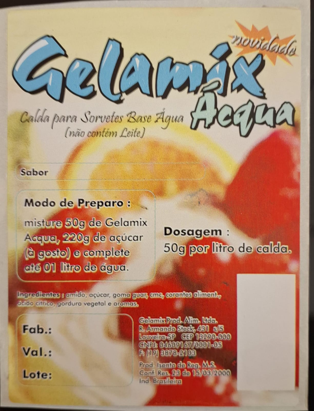 Etiqueta Adesiva para Potes de Mel